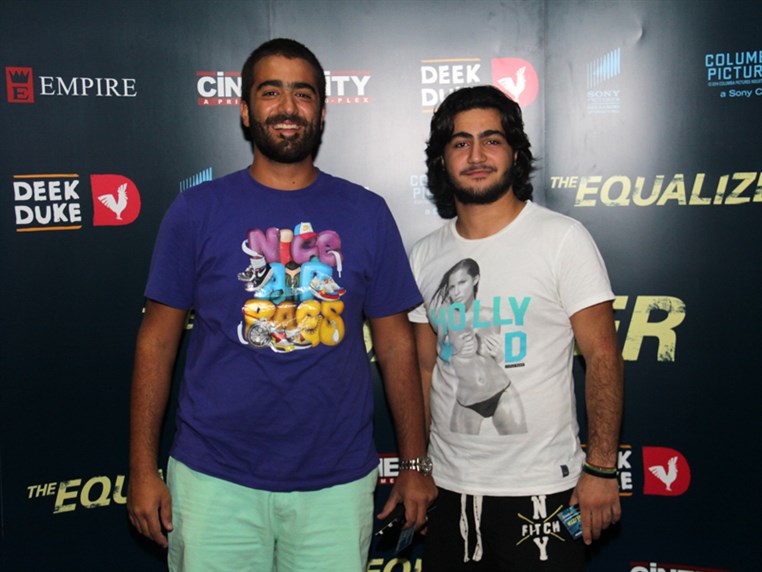 Deek Duke Avant Premiere of The Equalizer